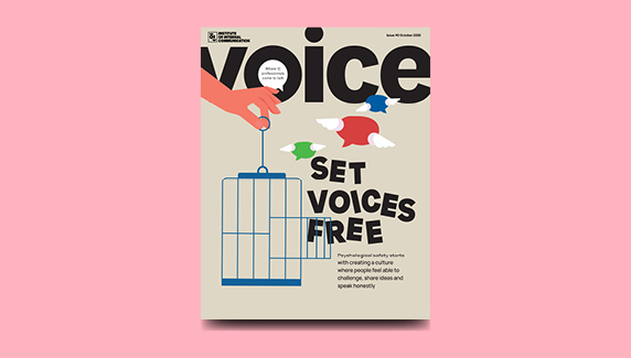 Voice Magazine October 2026 cover, 