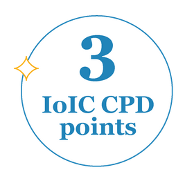 Worth three IoIC CPD Points 