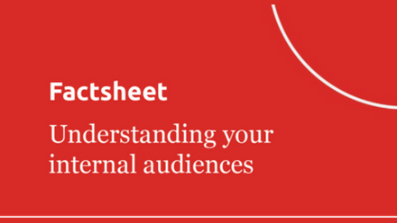 Understanding internal audiences