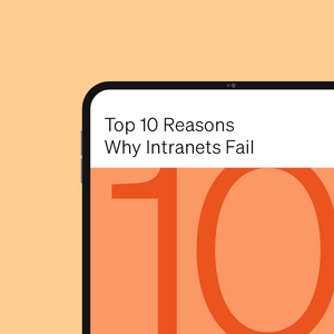 Top 10 reasons intranets fail by Simpplr