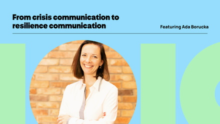 Podcast graphic featuring Ada Borucka. 